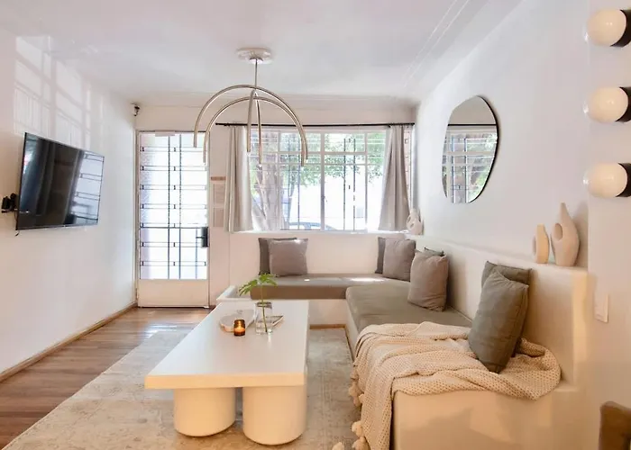 Сasa de vacaciones Breathtaking House With Private Rooftop In Condesa