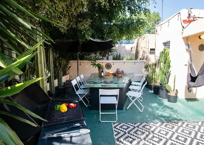 Сasa de vacaciones Breathtaking House With Private Rooftop In Condesa