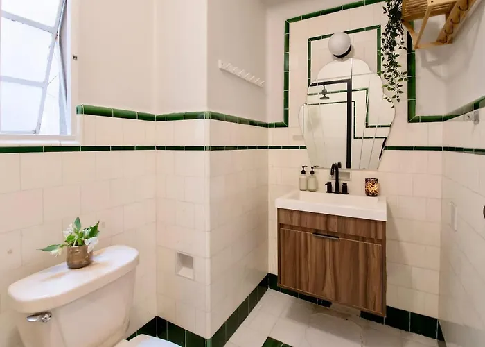 Breathtaking House With Private Rooftop In Condesa *